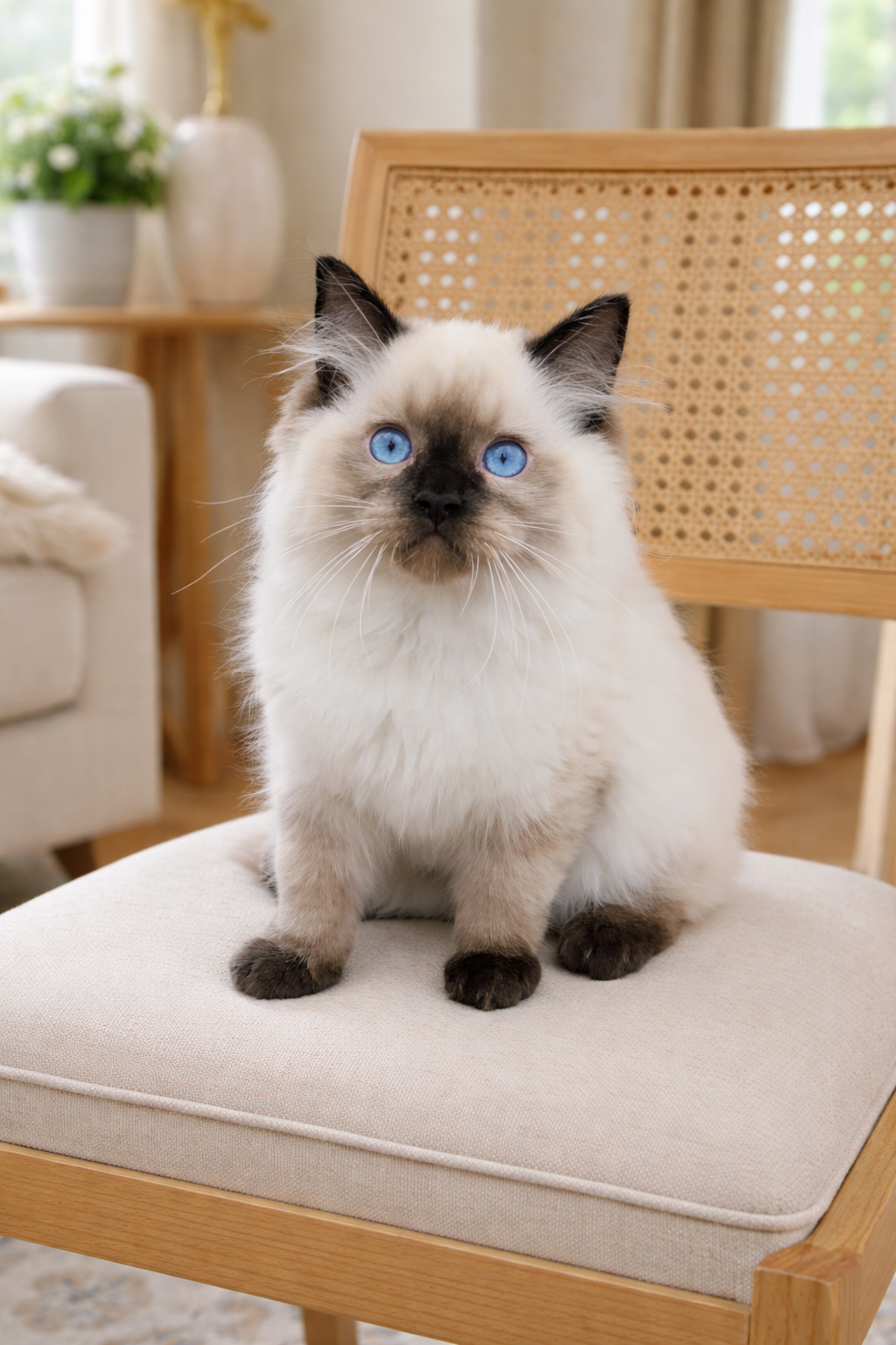ragdoll kitten Coco